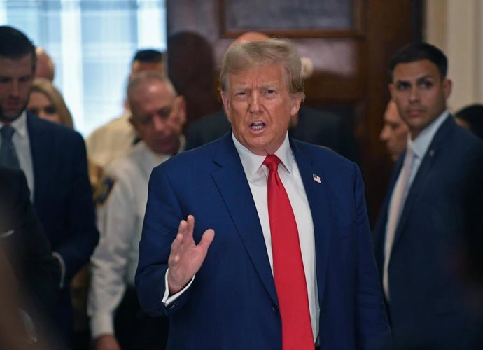 El expresidente de EEUU Donald Trump