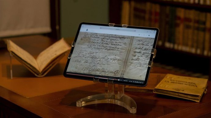 Imagen de una de las obras digitalizadas para la RAE