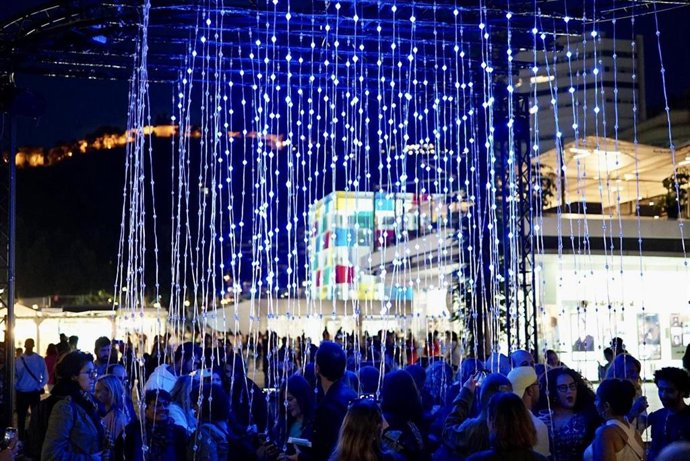 Archivo - Noche en Blanco de Málaga 2023.