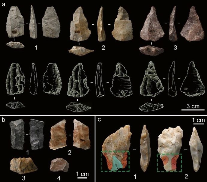 Un estudio internacional descubre una cultura material avanzada de hace 45.000 años en China