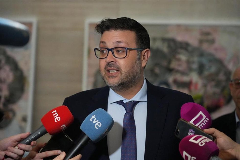 El consejero de Educación, Cultura y Deportes, Amador Pastor