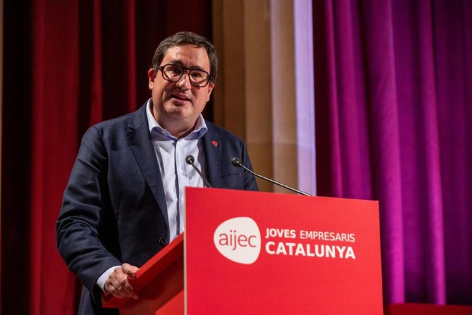 Archivo - El presidente de Joves Empresaris de Catalunya (Aijec), Ruben Sans.