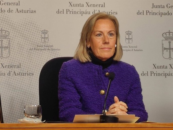 La diputada del PP en la Junta General Pilar Fernández Pardo