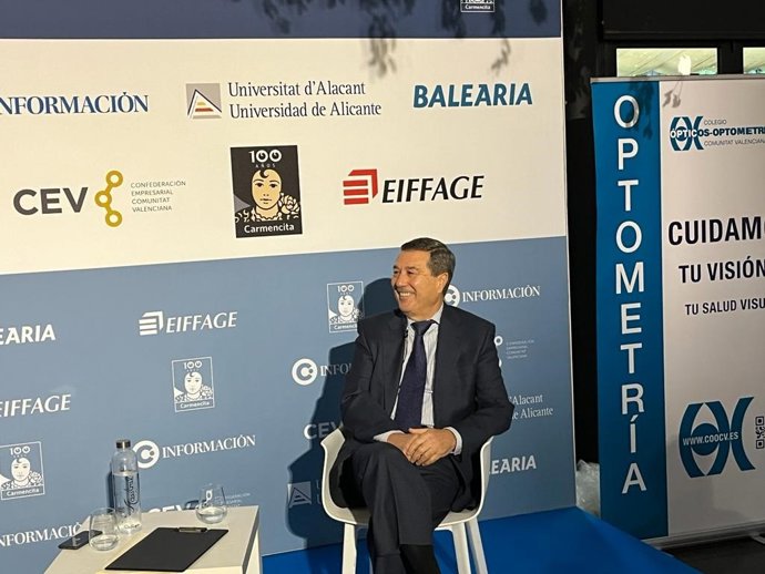 El conseller de Sanidad, Marciano Gómez