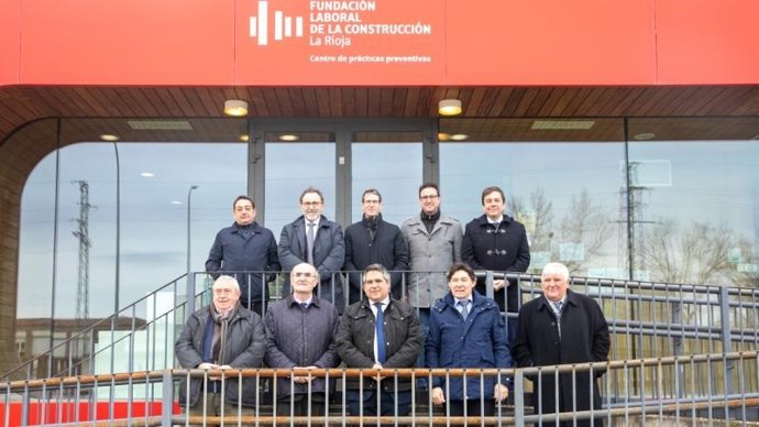 El presidente del Gobierno de La Rioja, en su visita las instalaciones de la Fundación Laboral de la Construcción