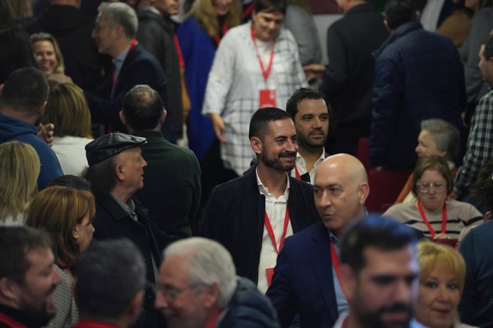 Archivo - Arxiu - El secretari general del PSPV-PSOE a la província de Valencia, Carlos Fernández Bielsa, durant un Comité Nacional dels socialistes valencians