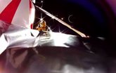 Foto: La frustrada misión lunar de EEUU termina sobre el Océano Pacífico