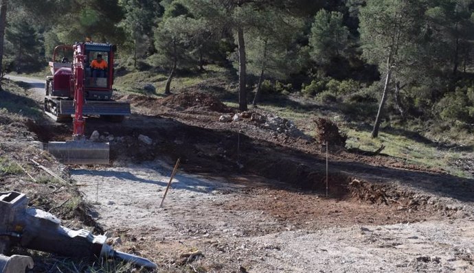 Actuaciones de mejora en el vial de acceso de las sierras de Burete, Lavia y Cambrón.