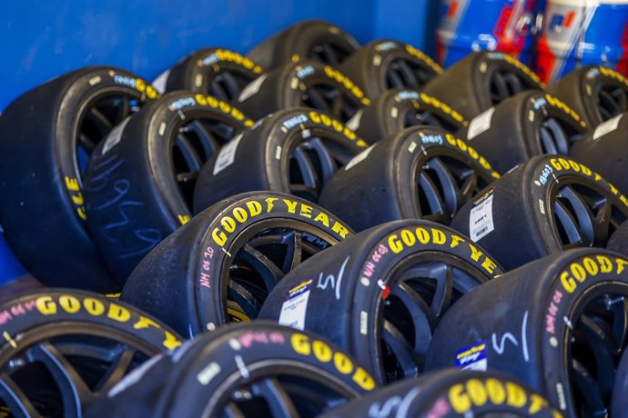 Archivo - Goodyear, during the WTCR - Race of Italy 2022, 6th round of the 2022 FIA World Touring Car Cup, on the Autodromo Vallelunga Piero Taruffi from July 22 to 24 in Campagnano di Roma, Italy - Photo Grégory Lenormand / DPPI