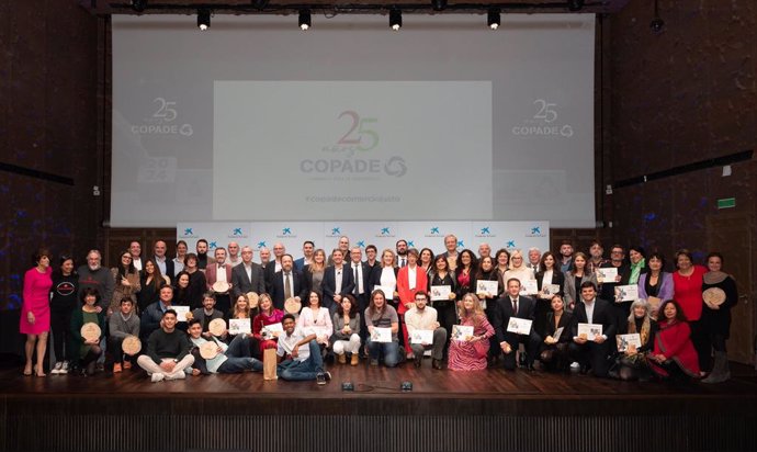 'Gala 25º Aniversario de COPADE' con la que la organización ha celebrado su apoyo al Comercio Justo, el Consumo responsable y la preservación del Medio Ambiente en España, América Latina y África.