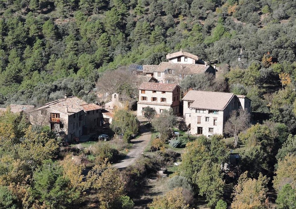 Archivo - Localidad de Caneto, en Sobrarbe.