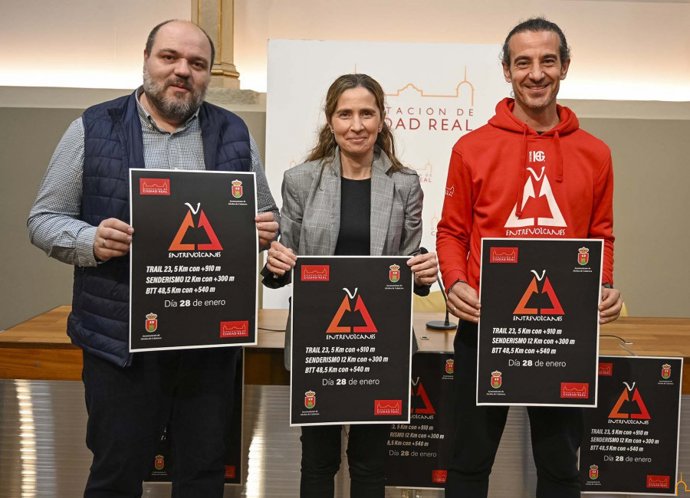 Presentación del trail 'Entrevolcanes' de Alcolea de Calatrava.