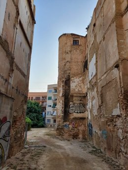 Archivo - Antigua muralla islámica de Valncia