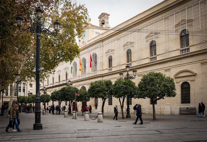 Imagen de archivo de la fachada del Ayuntamiento.