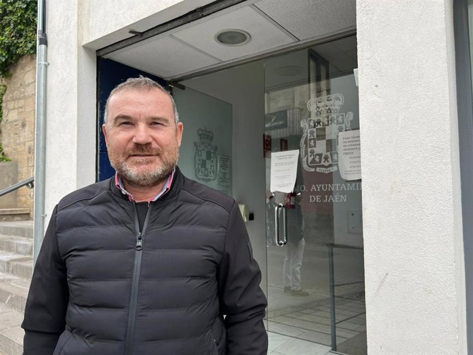 Archivo - El viceportavoz socialista en el Ayuntamiento de Jaén, Carlos Alberca, archivo 