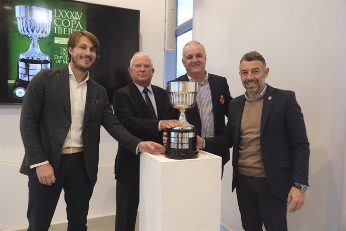Presentación de la Copa Iberia de golf Diputación de Málaga.