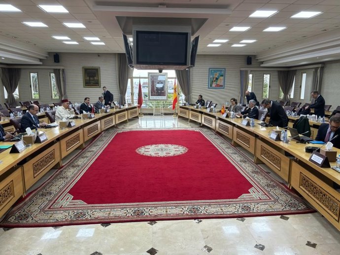 Reunión en Rabat entre los equipos del ministro del Interior, Fernando Grande-Marlaska, y su homólogo marroquí, Abdelouafi Laftit