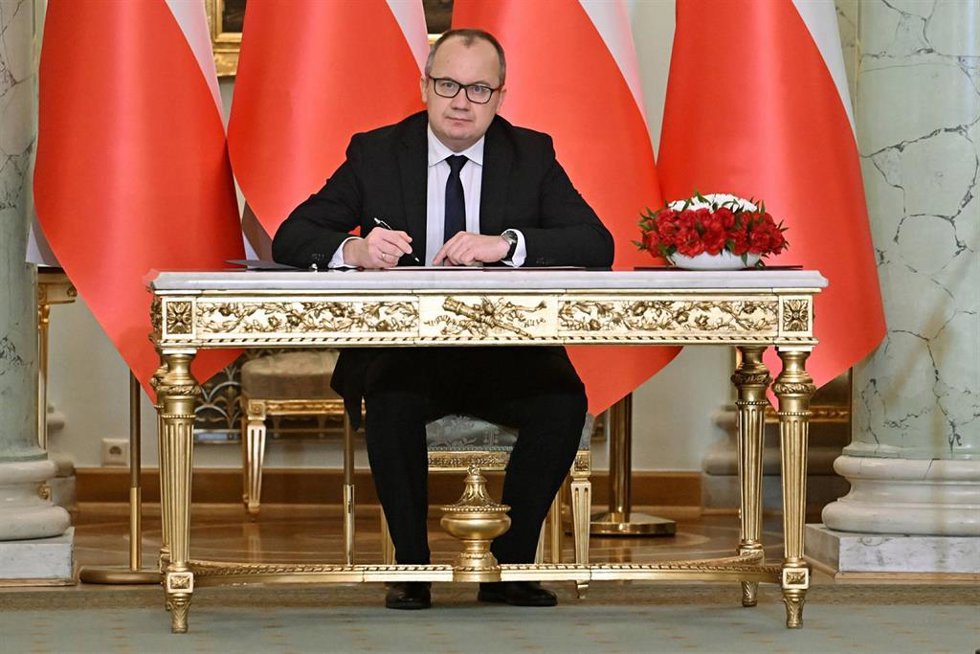 Archivo - El ministro de Justicia y fiscal general de Polonia, Adam Bodnar