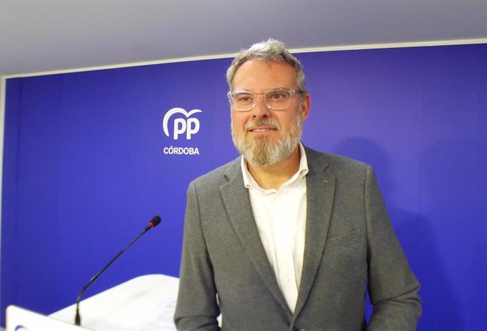 El vicepresidente de la comisión de Economía, Hacienda y Fondos Europeos en el Parlamento andaluz y parlamentario autonómico del PP por Córdoba, Javier Vacas.