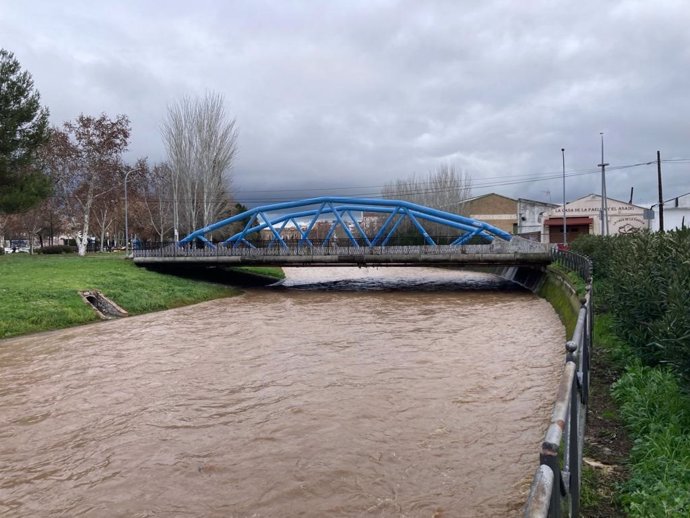 Arroyo Albarregas a su paso por Mérida