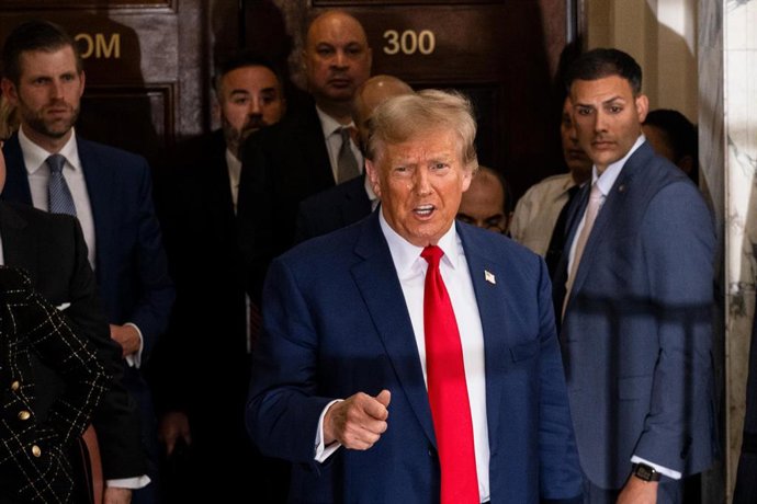 El expresidente de EEUU Donald Trump.