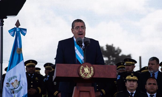 El presidente de Guatemala, Bernardo Arévalo