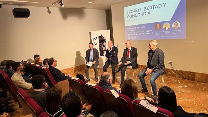 Foro 'Libertad y Concordia en Málaga' organizado por el PP