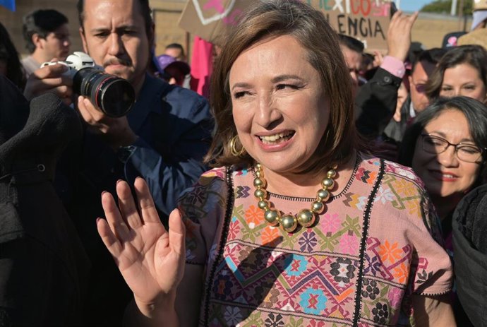 Archivo - La candidata a la presidencia de México, Xóchitl Gálvez