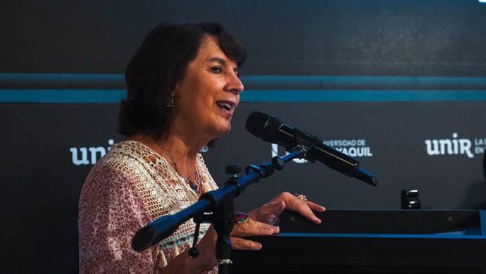 Rosalía Arteaga, presidenta de la Universidad Internacional de La Rioja (UNIR) en Ecuador