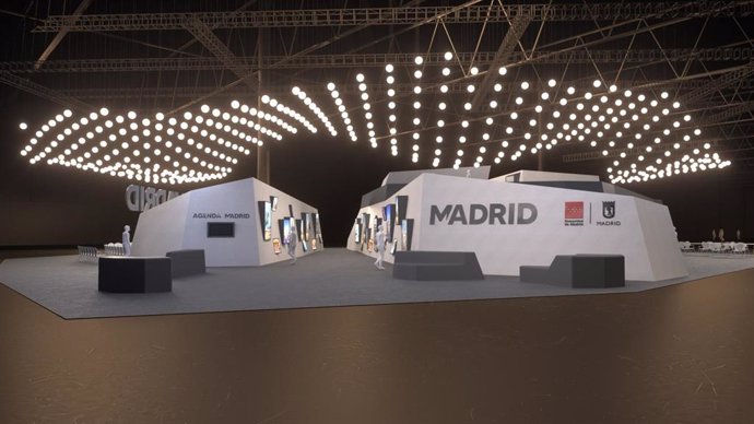 Diseño del estand de Madrid en Fitur 2024