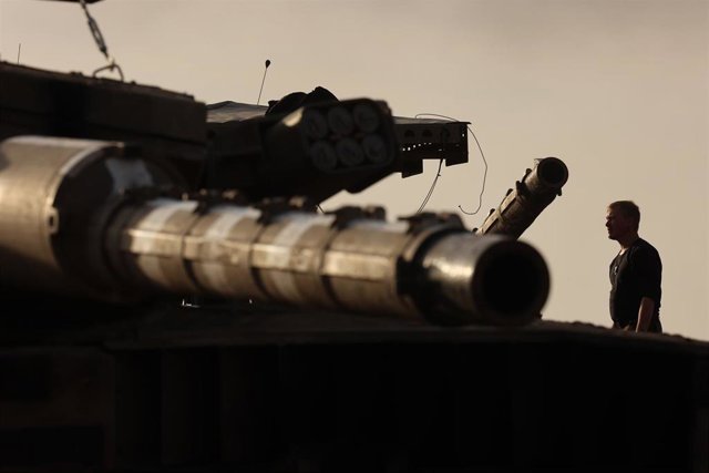 Imagen de un militar israelí 