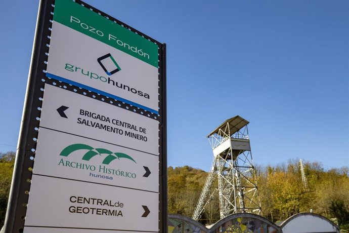 Archivo - Grupo Hunosa en Pozo Fondón.