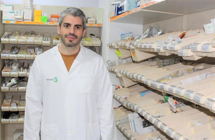 El farmacéutico hospitalario de la Gerencia de Atención Integrada de Albacete, Sergio Plata