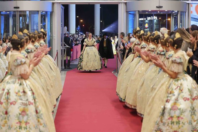 Exaltación de la fallera mayor de Valncia de 2023