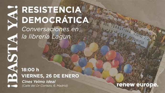 Invitación al preestreno del documental 'Basta Ya'.