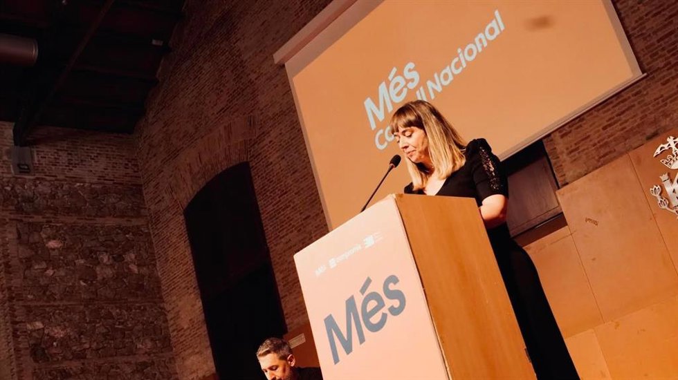 Archivo - Amparo Piquer, secretaria general de Més-Compromís