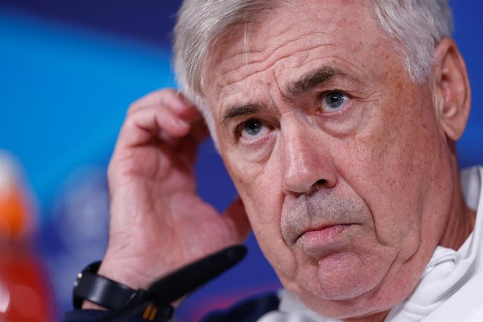 Archivo - Carlo Ancelotti, entrenador del Real Madrid