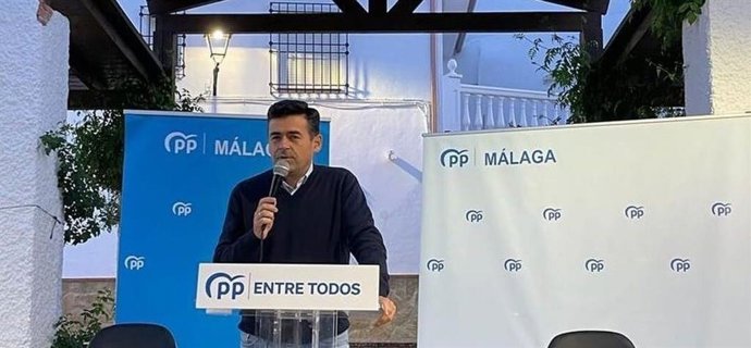 El vicesecretario de Agua y Desarrollo Sostenible del PP de Málaga, Antonio Alés, en una imagen de archivo.