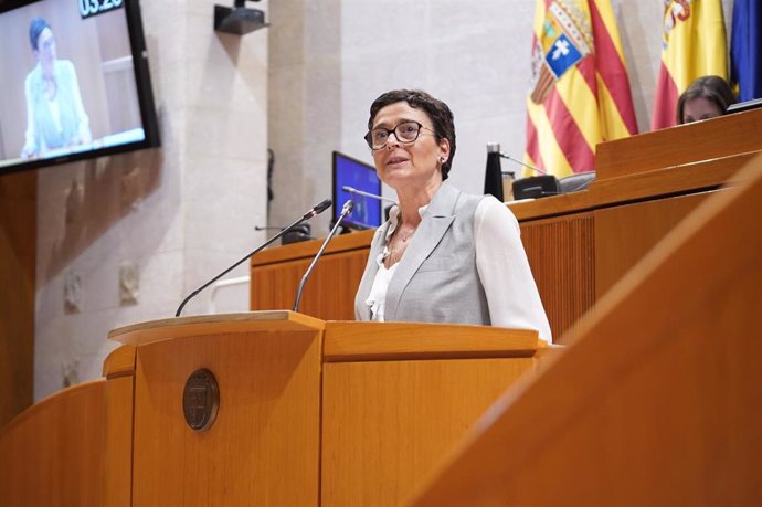 Archivo - La diputada del PP Ana Marín.