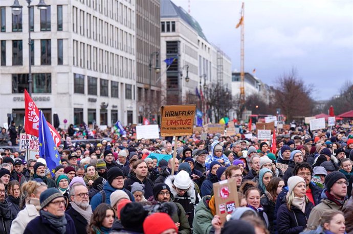 Protestas contra la extrema derecha en Alemania 