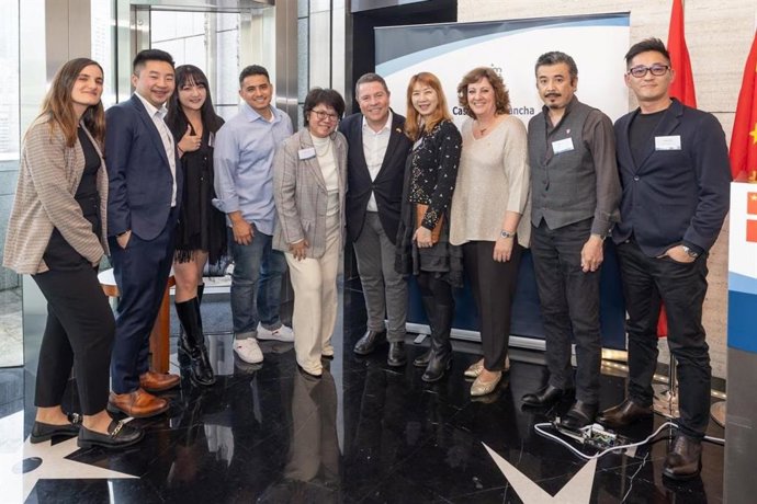 Reunión de Page con empresas chinas