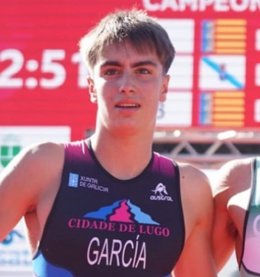 El triatleta Lucas García Picón