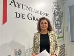 La concejala del PSOE en el Ayuntamiento de Granada Raquel Ruz, en una imagen de archivo.