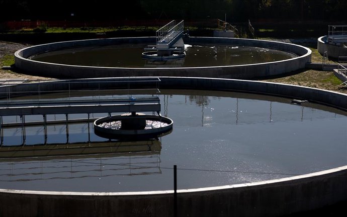 Archivo - Imagen de recurso de una Estación de Depuración de Aguas Residuales (EDAR).