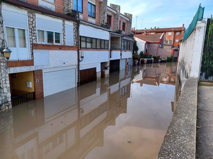 Inundaciones registradas en la provincia de Valladolid