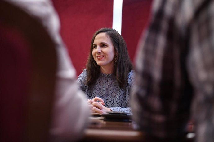 La secretaria general de Podemos, Ione Belarra, a 17 de enero de 2024, en Madrid (España). 