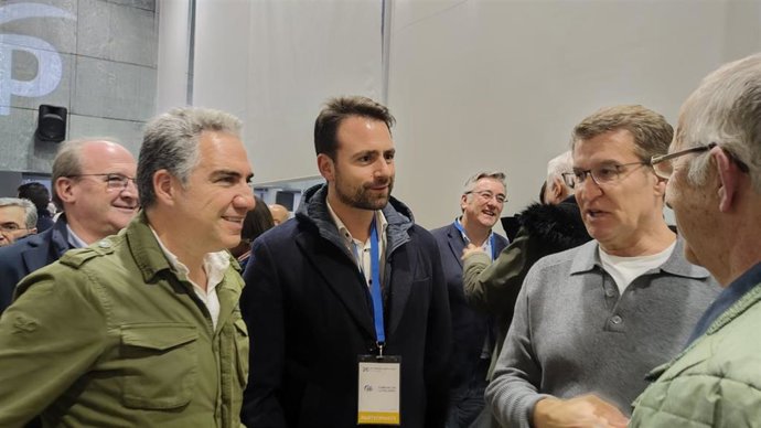 Álvaro Queipo en Ourense.