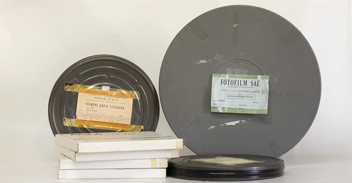 Archivo - Imagen de Archivo del Archivo de Sonido e imagen del Consell de Mallorca de cintas en 16 milimetros