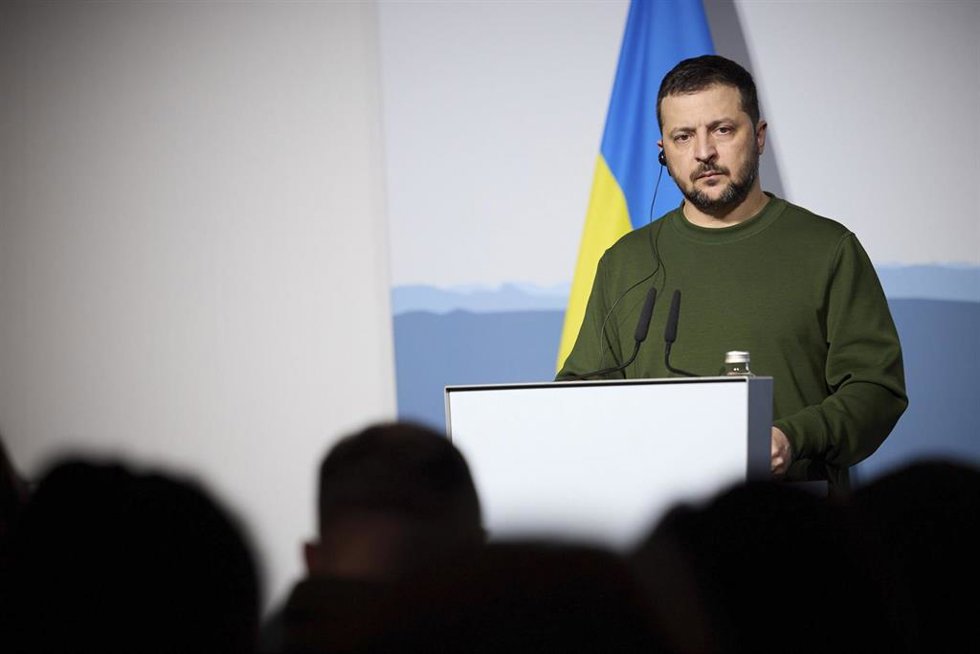 El presidente ucraniano, Volodimir Zelenski