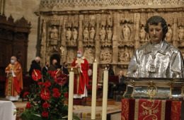 Huesca celebra este lunes la festividad de San Vicente Mártir, copatrón de la ciudad.